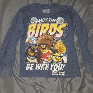 Fifth Sun Angry Birds Star Wars Blue Tee
